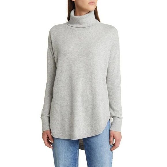 Treasure & Bond Grey Turtleneck Sweater Size XS - Picture 1 of 6